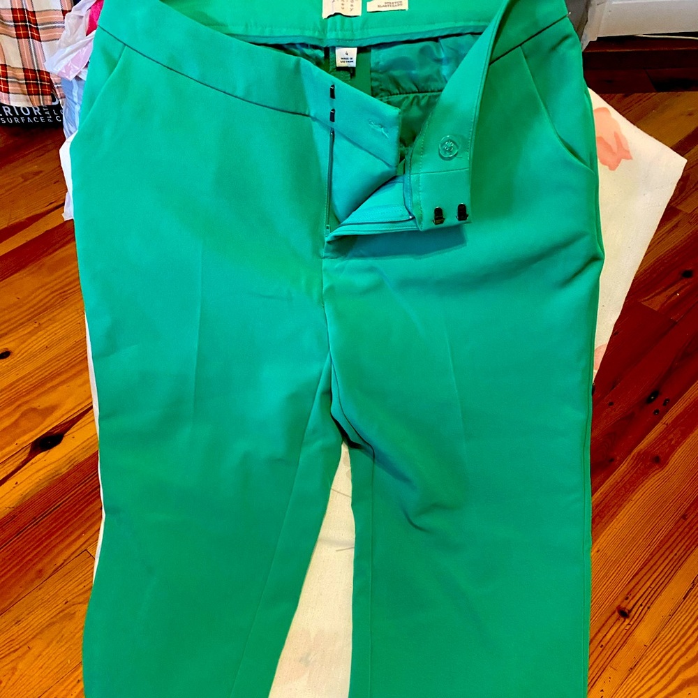 COPY - Green dress pants new never worn size 4